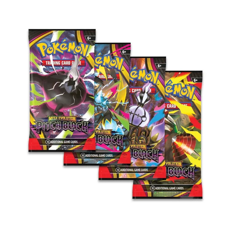 Pitch Black 4x Booster Pack Art Set